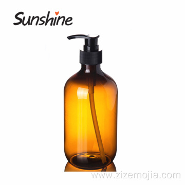 Empty pet 500ml plastic shampoo bottle